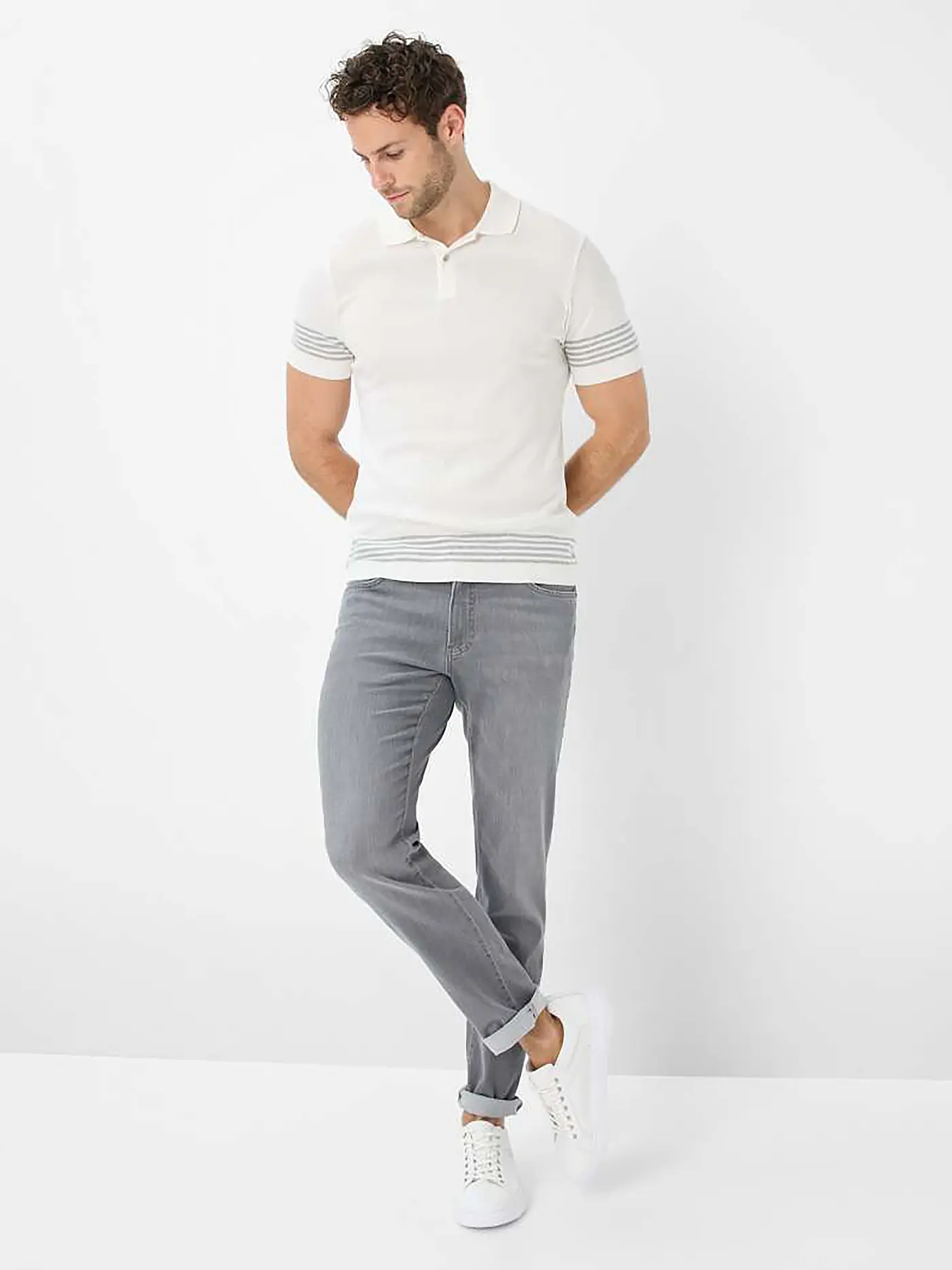 BRAX | Jeans Slim Fit CHUCK | grau